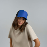 Boné trucker ecológico de 5 painéis com proteção solar UPF50