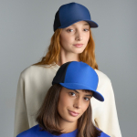 Boné trucker ecológico de 5 painéis com proteção solar UPF50