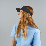 Viseira leve com banda elástica ajustável e tecido DryTech