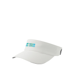 Viseira leve com banda elástica ajustável e tecido DryTech