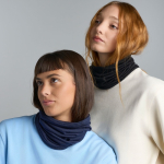 Gola termorreguladora de lã merino reciclada