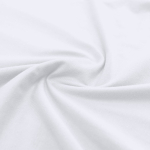 T-shirt branca com gola redonda e manga curta para adulto 150 g/m² sexta vista