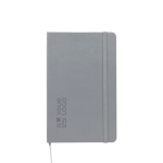 Caderno grande com fecho elástico Moleskine, páginas pautadas vista principal