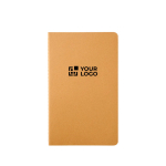 Caderno Moleskine Cahier, capa de cartão, bolso interior, pautado vista principal