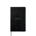 Caderno Moleskine Classic com capa mole e flexível, folhas lisas vista principal