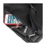 Capa vertical para mochila, dispositivos Moleskine Classic 15'' cor preto terceira vista