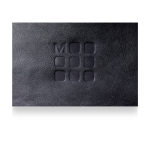 Mochila urbana com vários compartimentos Moleskine Classic 15'' cor preto vista detalhe 1