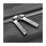 Mochila de pele elegante com estilo urbano Moleskine Classic 15'' cor preto vista detalhe 3