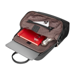 Mochila de pele elegante com estilo urbano Moleskine Classic 15'' cor preto terceira vista