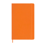Caderno XL com capa mole Moleskine  Vegea Capri pautado cor cor-de-laranja