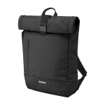 Mochila urbana roll-top com compartimentos Moleskine Metro 15'' cor preto