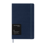Caderno inteligente Moleskine para copiar do papel para a app móvel cor azul
