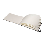 Álbum artístico XL para aguarelas, esboços e técnicas mistas Moleskine cor preto terceira vista