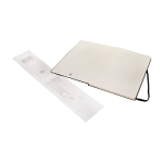 Caderno de desenho A4 Moleskine com capa dura, encadernado em cartão cor preto terceira vista