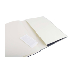 Caderno de desenho A4 Moleskine com capa dura, encadernado em cartão cor preto quinta vista