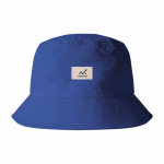 Chapéu estilo bob em nylon e poliéster para exterior cor azul quarta vista