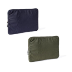 Capa para tablet de 16'' em nylon e poliéster cor verde quinta vista
