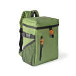 Mochila térmica com compartimentos e pele sintética para personalizar cor verde primeira vista