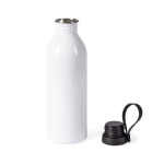 Garrafa anti-gotas em aço inoxidável ideal para sublimação 500 ml cor branco segunda vista