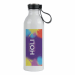 Garrafa anti-gotas em aço inoxidável ideal para sublimação 500 ml cor branco terceira vista