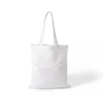 Saco de poliéster com asas compridas e resistência de 10 kg 300 g/m² cor branco
