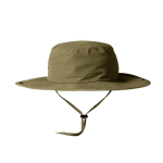Chapéu de aventura ajustável estilo safari em nylon e poliéster cor verde primeira vista
