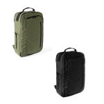 Mochila para portátil com múltiplos compartimentos 16'' cor preto vista detalhe 3