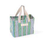 Saco de polipropileno às riscas com acabamento mate 200 g/m² cor verde segunda vista