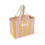 Saco de polipropileno às riscas com acabamento mate 200 g/m² cor cor-de-rosa segunda vista