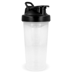 Shaker de plástico anti-fugas com inserto misturador 700 ml cor preto