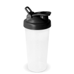 Shaker de plástico anti-fugas com inserto misturador 700 ml cor preto segunda vista