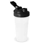 Shaker de plástico anti-fugas com inserto misturador 700 ml cor preto terceira vista
