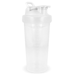 Shaker de plástico anti-fugas com inserto misturador 700 ml cor branco