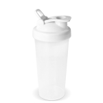 Shaker de plástico anti-fugas com inserto misturador 700 ml cor branco segunda vista
