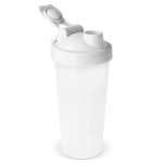 Shaker de plástico anti-fugas com inserto misturador 700 ml cor branco terceira vista