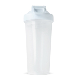 Shaker de plástico anti-fugas com inserto misturador 700 ml cor branco sexta vista