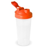 Shaker de plástico anti-fugas com inserto misturador 700 ml cor cor-de-laranja terceira vista