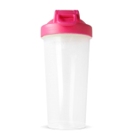 Shaker de plástico anti-fugas com inserto misturador 700 ml cor cor-de-rosa sexta vista