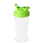 Shaker de plástico anti-fugas com inserto misturador 700 ml cor verde-lima segunda vista