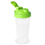 Shaker de plástico anti-fugas com inserto misturador 700 ml cor verde-lima terceira vista