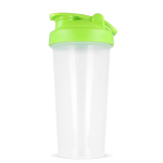 Shaker de plástico anti-fugas com inserto misturador 700 ml cor verde-lima quinta vista