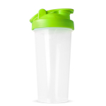 Shaker de plástico anti-fugas com inserto misturador 700 ml cor verde-lima sétima vista