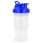 Shaker de plástico anti-fugas com inserto misturador 700 ml cor azul-escuro