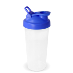 Shaker de plástico anti-fugas com inserto misturador 700 ml cor azul-escuro segunda vista