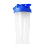 Shaker de plástico anti-fugas com inserto misturador 700 ml cor azul-escuro sétima vista