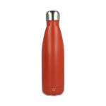 Garrafa térmica em aço inoxidável reciclado anti-derrame 500 ml cor cor-de-laranja escuro