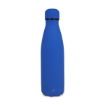 Garrafa térmica em aço inoxidável reciclado com toque suave 500 ml cor azul