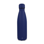 Garrafa térmica em aço inoxidável reciclado com toque suave 500 ml cor azul-escuro