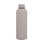 Garrafa térmica de aço inox reciclado com fecho anti-fugas 500 ml cor bege