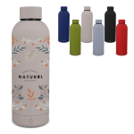 Garrafa térmica de aço inox reciclado com fecho anti-fugas 500 ml